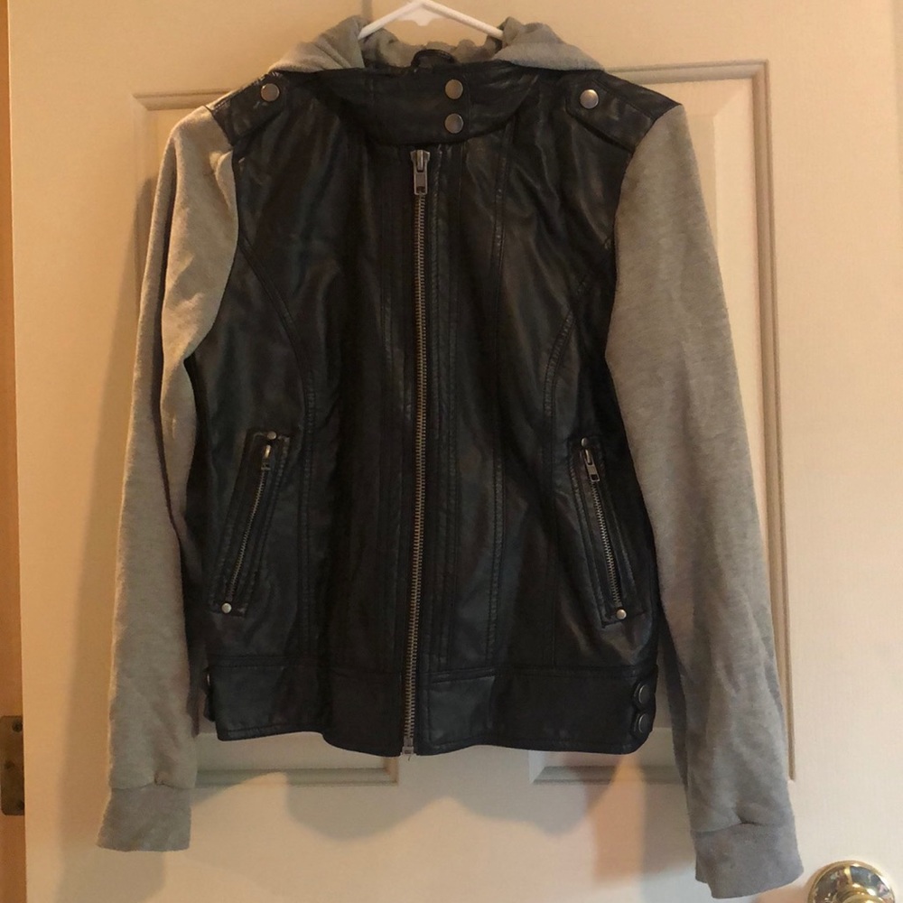Leather jacket